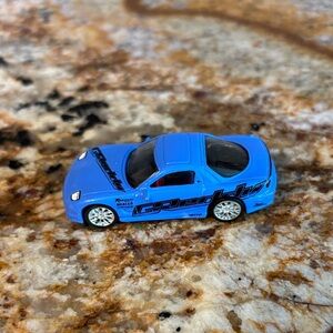 Die-cast model 1993 Mazda RX-7 sports car